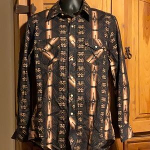 Men’s Rock & Roll Denim Long Sleeve Shirt